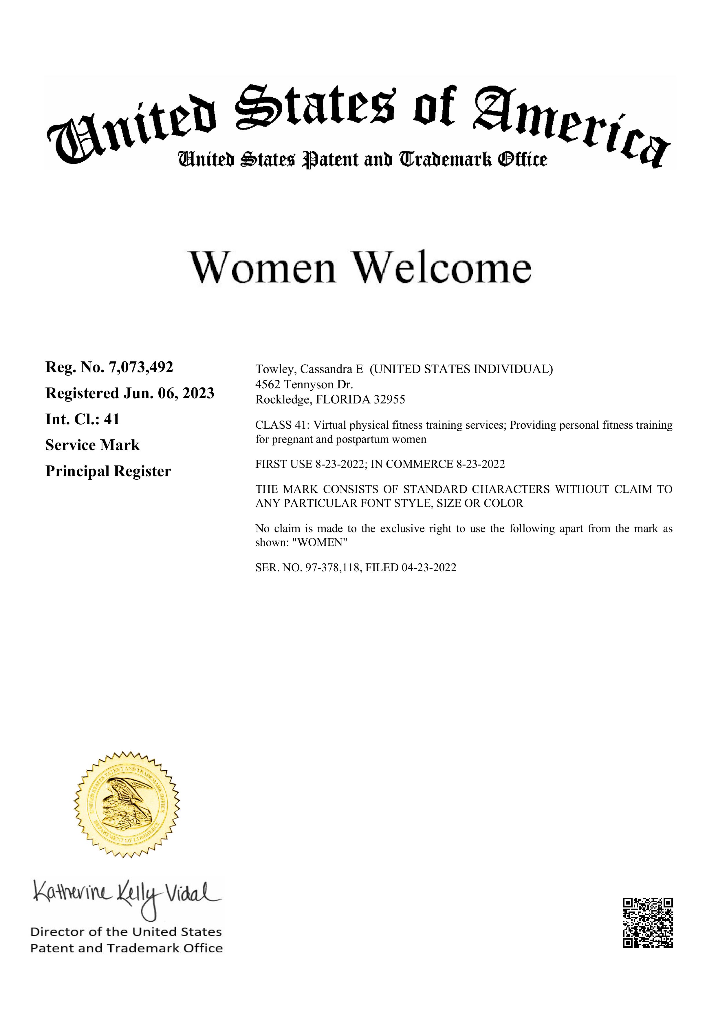 Women Welcome